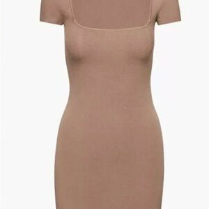 Aritzia Babaton Emerge Dress in Brown
